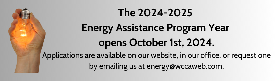 The 2024-25 Energy Assistance Program Year begins October 1st!